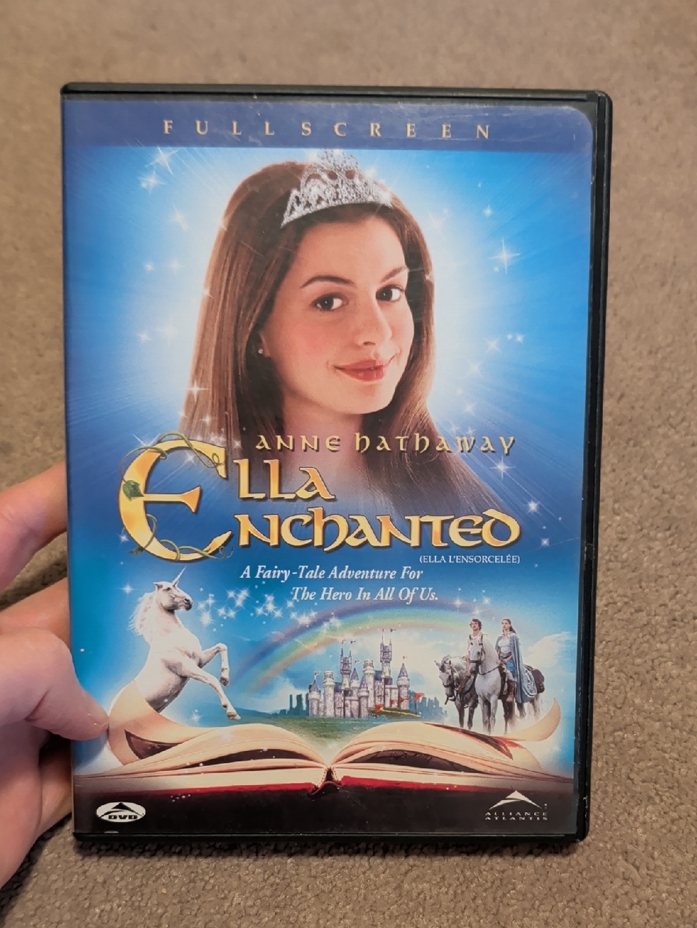 💜 5/$20‎ Ella Enchanted DVD Movie Featuring Anne Hathaway
